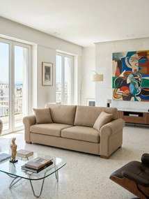 Диван Orpheas триместен-230φ 90D cm-Staxti