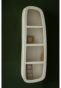 Кремав стенен рафт на няколко нива 38 cm Veda – Dutchbone