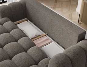 Разтегателен диван Conely триместен-Кафяв