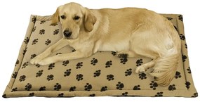 Светлокафяво памучно легло за кучета 60x90 cm - Maximex