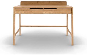 Работна маса от масивен дъб 65x120 cm Twig – The Beds