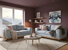 Двуместен диван Dysine-Сиел