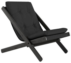 Сгъваем стол Черно/тъмно сиво Boogie - Karup Design