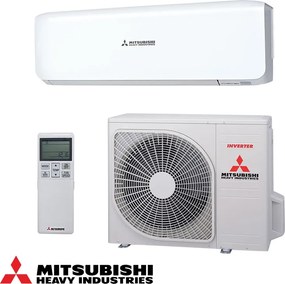 Разопакован: Инверторен климатик Mitsubishi Heavy Industries SRK50ZS-W/SRC50ZS-W, 18000 BTU, 36 м2, A++/A++, Антиалерген система, R-32, Бял