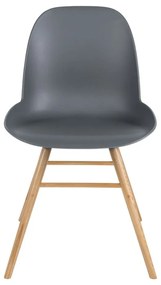 Сиви трапезни столове в комплект от 2 броя Albert - Zuiver