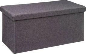 Двоен сгъваем пуф 5five Mix & Modul, 76 cm - Сив