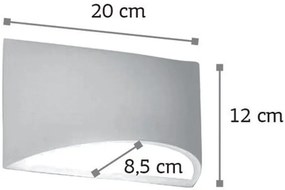 Аплик за стена InLight 43415