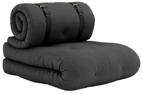 Buckle Up Тъмно сив променлив фотьойл Buckle up - Karup Design