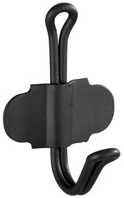 Черна самозадържаща се кука за стена Nostalgia - Wenko