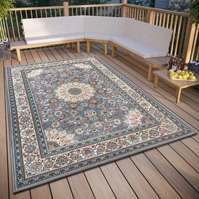 Сив външен килим 200x285 cm Kadi - Hanse Home