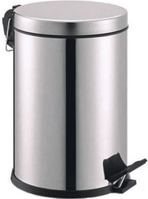 Тоалетно кошче за баня 350105, Forma Vita, хром, 5 литра, с капак и педал