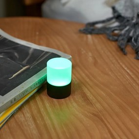 Черна светлинна декорация с USB ø 4,5 cm Lemelia – Gingko