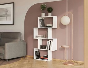 Книжна етажерка Aguero-Бяло