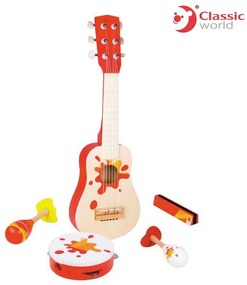 Classic world  -  Музикален дървен комплект за деца
