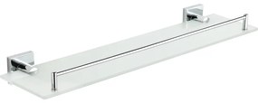 Mexen Rufo висяща стъклена полица, хром - 7050937-00