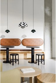 Кръгла трапезна маса с дъбов плот ø 65 cm Sool – noo.ma