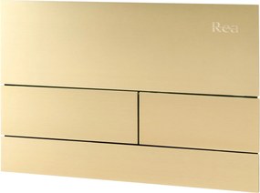 Бутон за тоалетна Rea T K011A-Q и Slim 024N Gold Brush