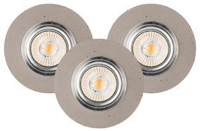 Spot-Light 2511336 - К-кт 3x LED Лампа за окачен таван VITAR 1xGU10/5W/230V