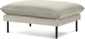 Бежов кадифен отоман, 100 x 80 cm Vienna - Cosmopolitan Design
