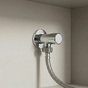 Ъглов вентил 02 1/2" x 3/4" Chrome