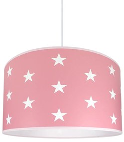 Детски полилей STARS PINK 1xE27/60W/230V