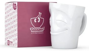 Бяла порцеланова чаша с дръжка , обем 350 ml - 58products