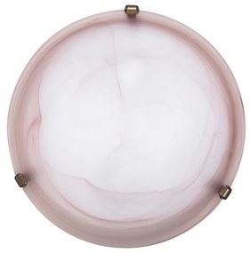 Rabalux 3353 - Таванно осветително тяло ALABASTRO 2xE27/60W/230V алабастрово стъкло