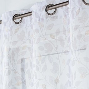 Бяла завеса от воал 140x280 cm Duchesse – douceur d'intérieur