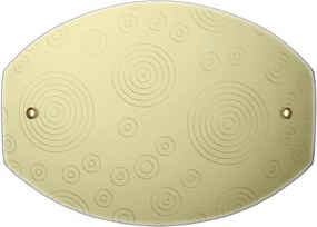 Аплик ОЗОН LED, 285х200, екрю гланц, 6W, 4000K