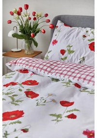 Памучно спално бельо за двойно легло , 200 x 200 cm Poppy - Bonami Selection