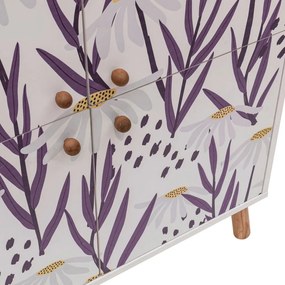 Бяло шкафче 95x111 cm Multilux – Kalune Design