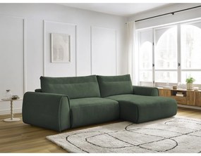 Тъмнозелен ъглов диван Aden – Bobochic Paris