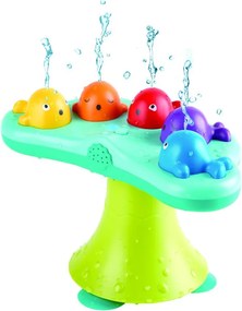Hape - Детска играчка Музикален фонтан с разноцветни китове