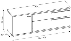 TV шкаф Inala 1D2S