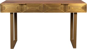 Конзолна маса с плот от мангово дърво, дължина 140 cm Volan - Dutchbone