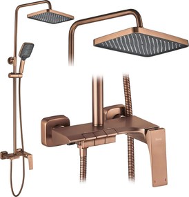 Комплект за душ PREMIUM REA JOE Brush Copper