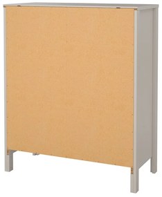 Сиво-бежов скрин 82x99x38 cm Madrid – Tvilum