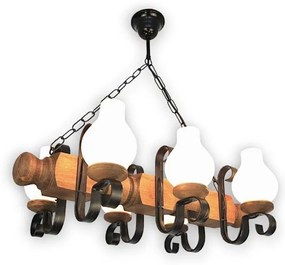 Brilagi - Пендел RUSTIC 6xE14/40W/230V бук