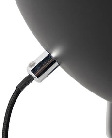 Индустриална настолна лампа черна със златисто вътрешно покритие - Magna Eglip