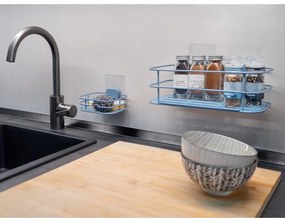 Светлосин самозадържащ се метален дозатор за сапун Grena - Compactor