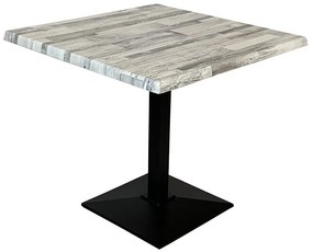 Маса Е43 70/70 бяла дървесина код 7537