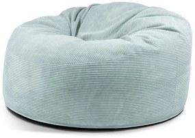 Пуф от рипсено кадифе в цвят мента Om 135 – SLOWDOWN