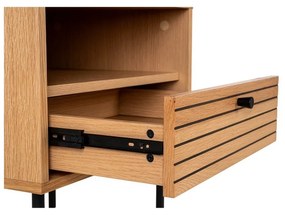 Странична масичка с дъбов плот 40x50 cm Kyoto – House Nordic