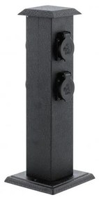 EGLO 93426 - Екстериорен градина колона с букси SCHUKO IP44