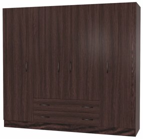 Гардероб Hana с четири врати-Wenge