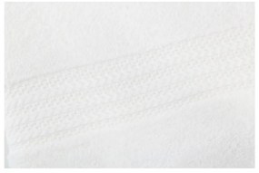 Бяла кърпа от чист памук , 30 x 50 cm - Foutastic