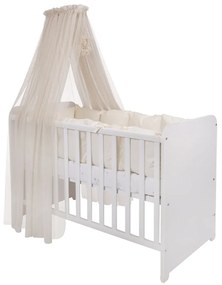 LORELLI Classic Балдахин от тюл 480/160 см. COLOR POM POM БЕЖОВ