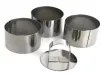 Horecano - Иноксови рингчета за гарнитури 3-ка 6x4см. малки CN-(5238-4161 / 7839)