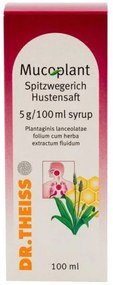 Сироп за кашлица Natur Produkt Mucoplant Dr-Theiss, Теснолист живовлек, 250 мл