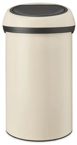 Кош за боклук Brabantia Touch Bin 1005510, 60 л, Плавно и безшумно отваряне, Бежов